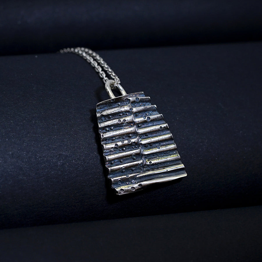 colier antichzat contemporan argint