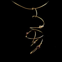 colier aur 14k handmade