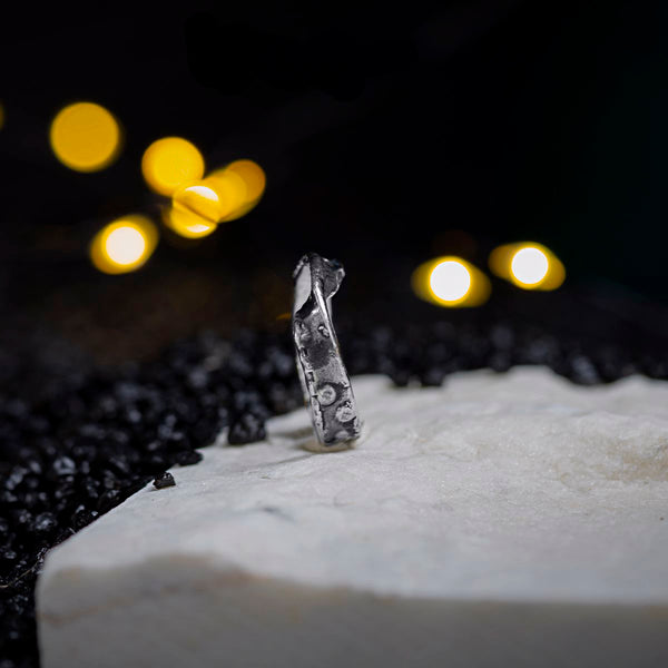 inel argint handmade