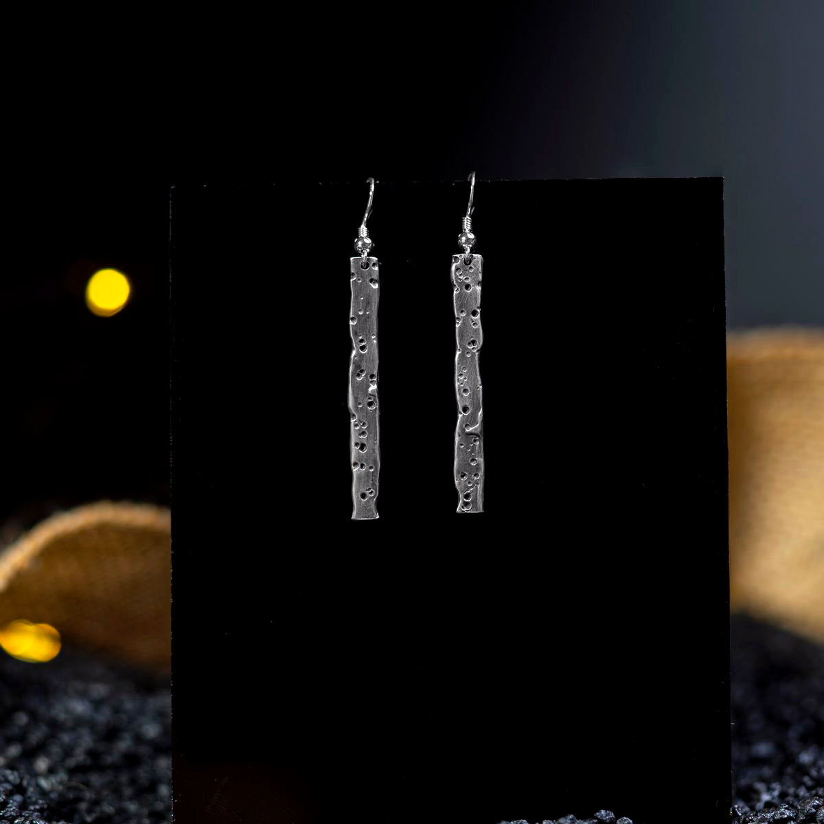 cercei argint contemporan handmade