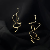 cercei aur eleganti statement