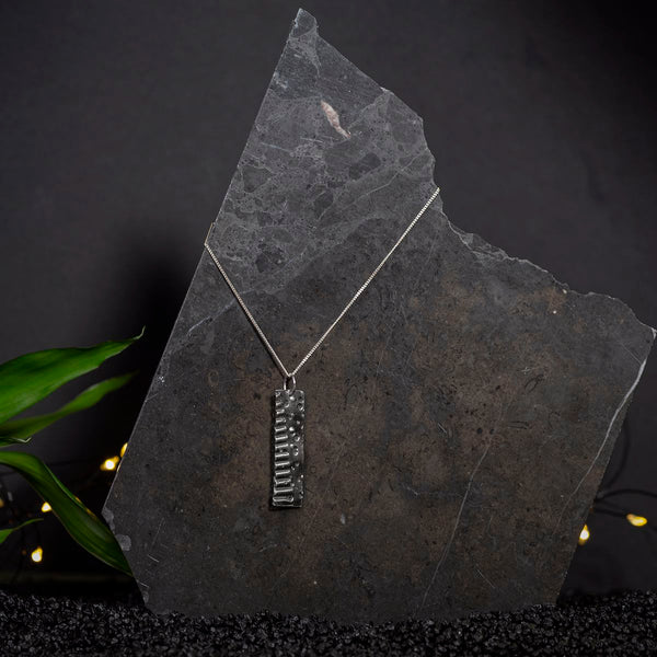 colier argint lucrat manual patina sensations handmade