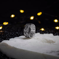 inel argint handmade