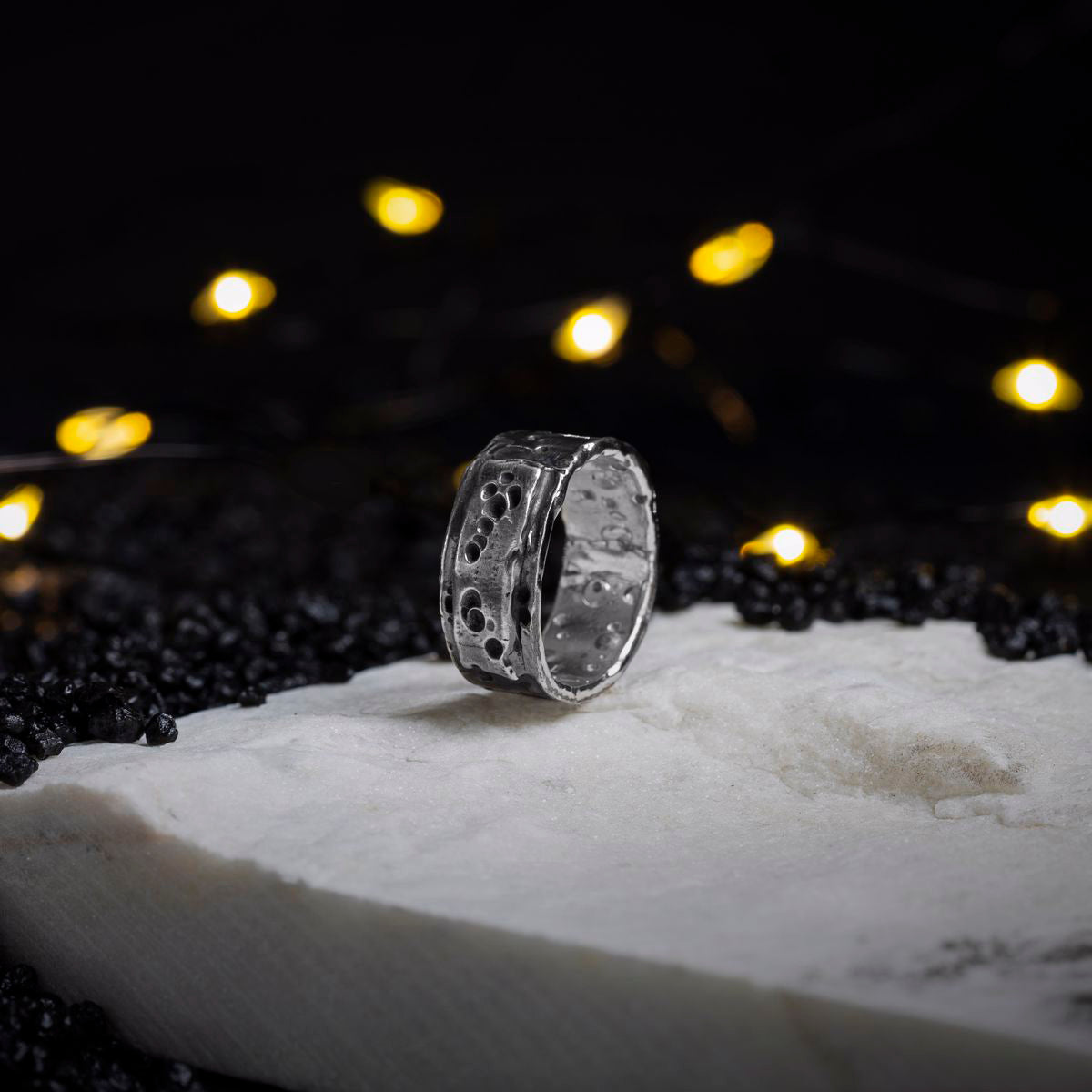 inel argint handmade