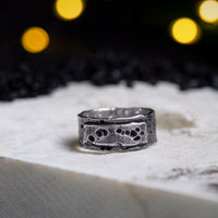 inel argint handmade