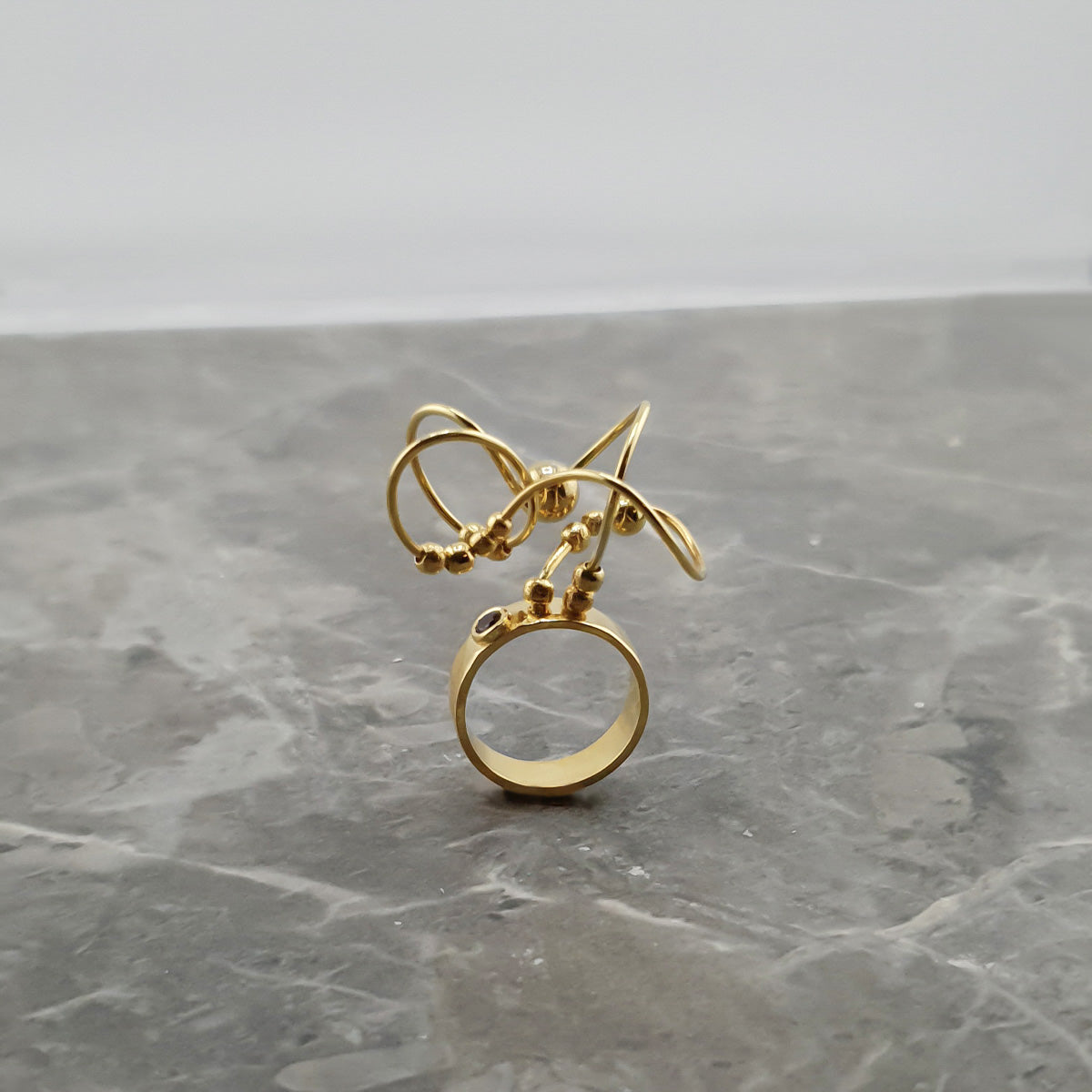Inel Heartbeat Aur 14K