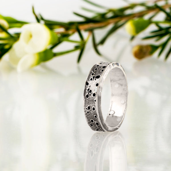 inel personalizat argint