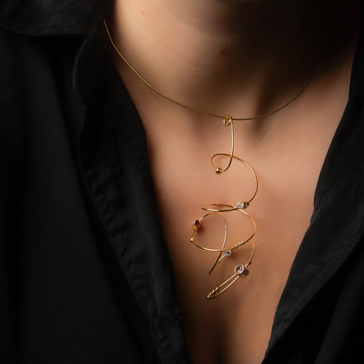 Colier Tempting dance Aur 14K