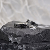 verighete dusk vows handmade argint unicat